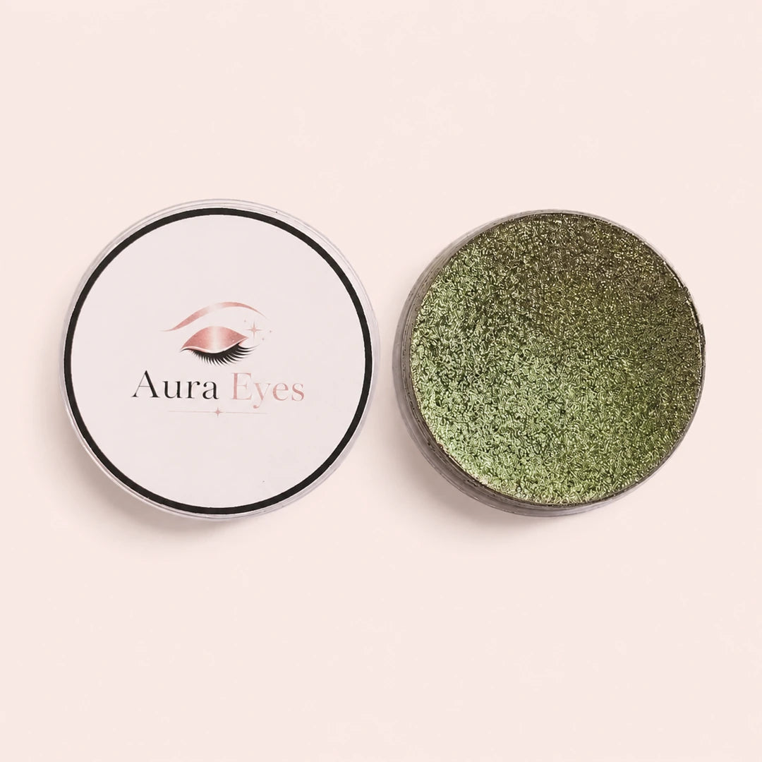 Aura Eyes Olive Gold Shift