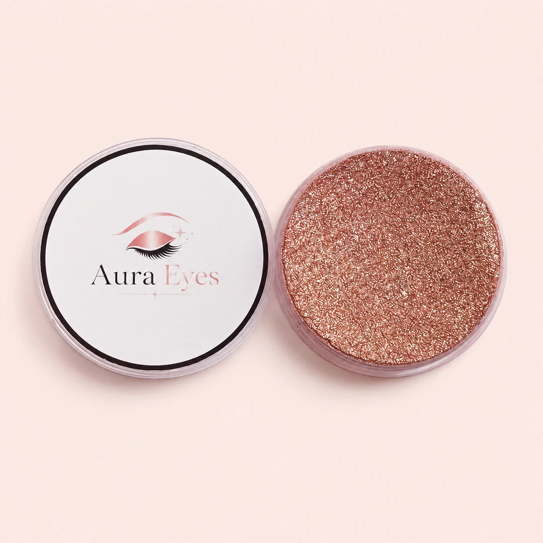 Aura Eyes Rose Gold Glow