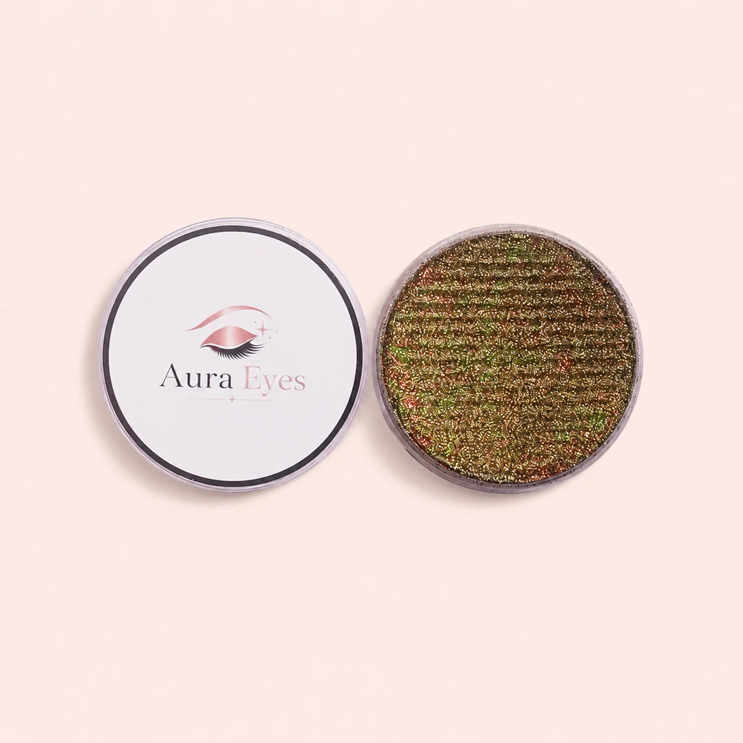 Aura Eyes Antique Green Gold