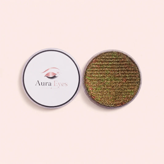 Aura Eyes Antique Green Gold