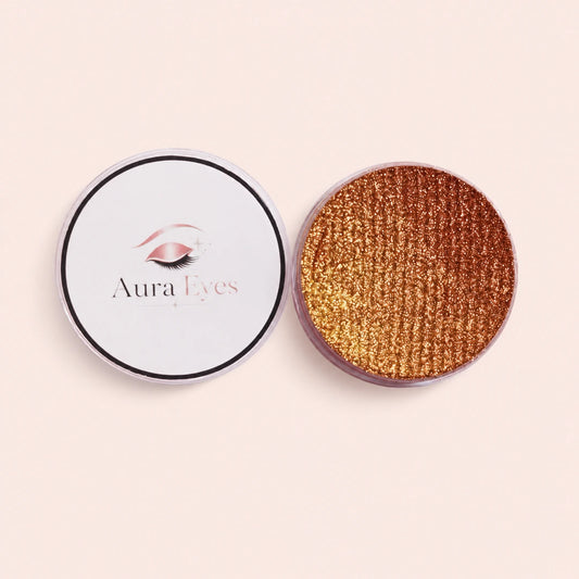 Aura Eyes Metallic Honey Gold