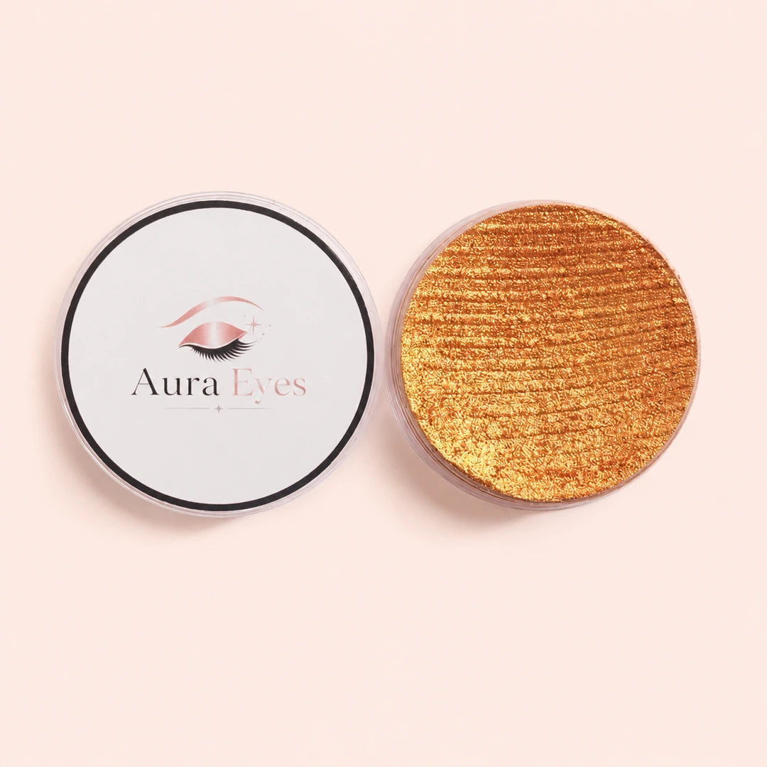 Aura Eyes Copper-Orange Gold