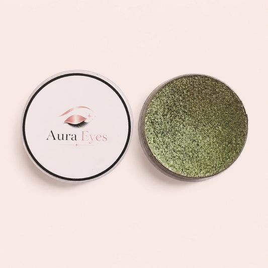 Aura Eyes Olive Gold Shift
